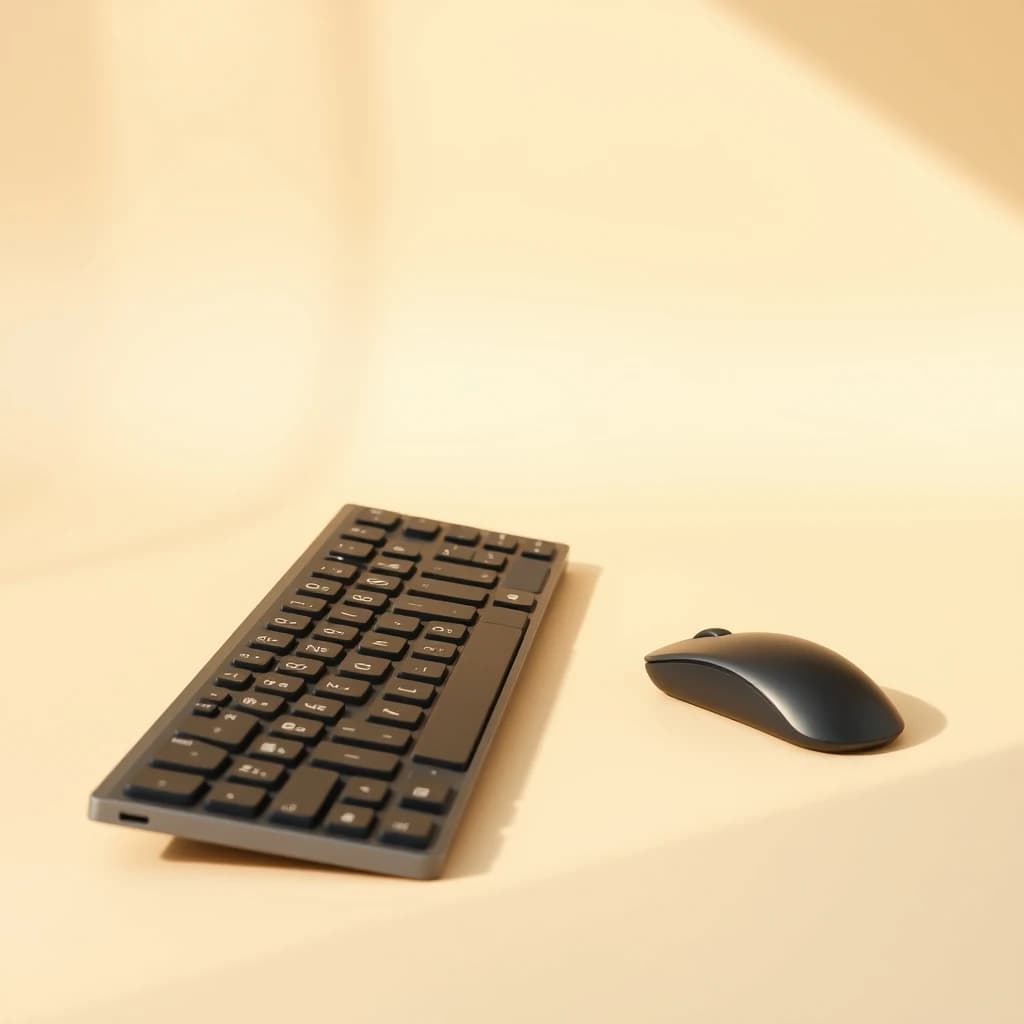 Wireless Keyboard and Mouse Set